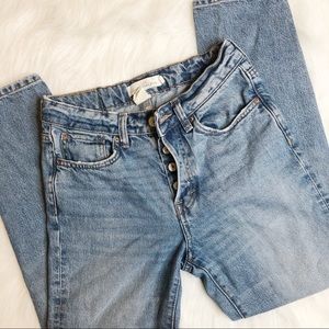 L.O.G.G. High waist Straight Leg Jeans